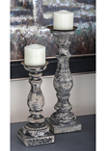 Fir Traditional Candle Holder  Set of 3