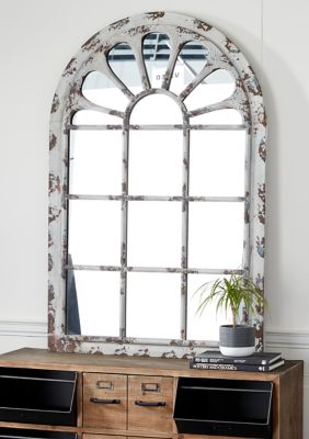 Vintage Metal Wall Mirror