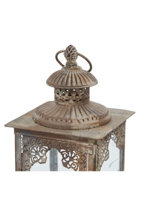 Vintage Metal Candle Lantern