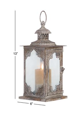 Vintage Metal Candle Lantern