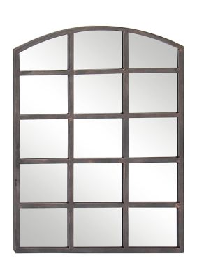 Industrial Metal Wall Mirror