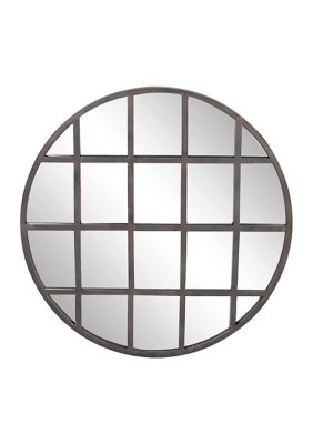 Industrial Metal Wall Mirror