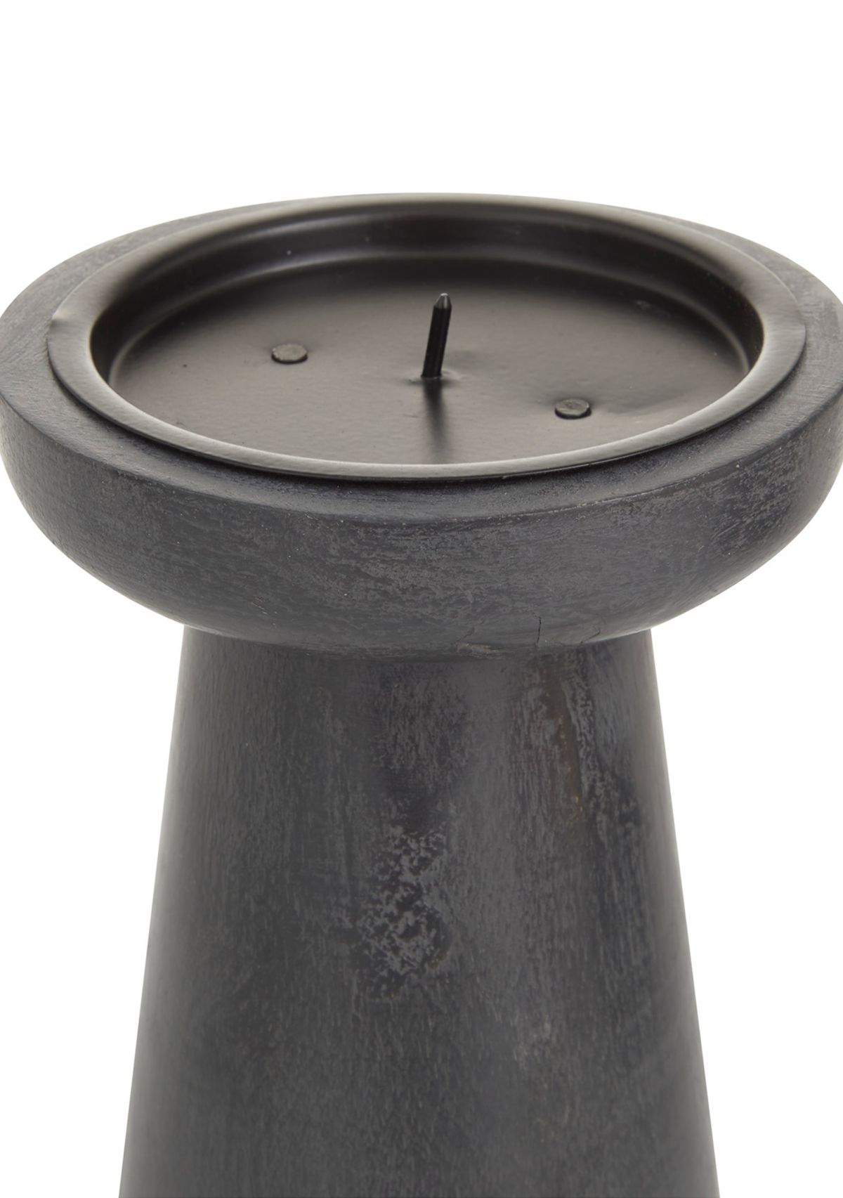 Modern Mango Wood Candle Holder - Set of 3