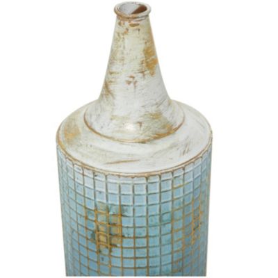 Rustic Metal Vase - Set of 2