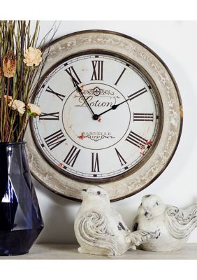 Vintage Wooden Wall Clock