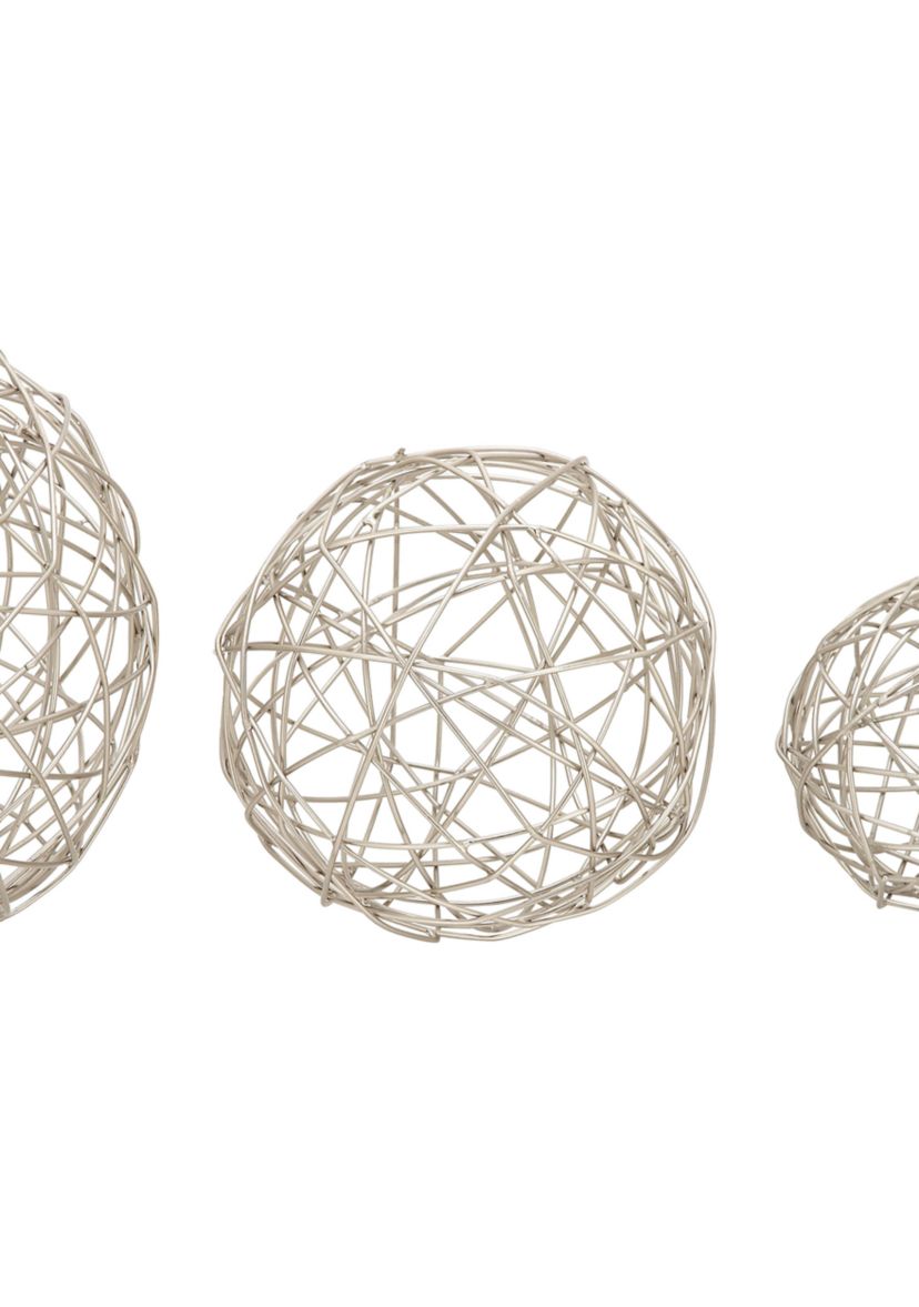 Contemporary Metal Sculpture - Set of 3