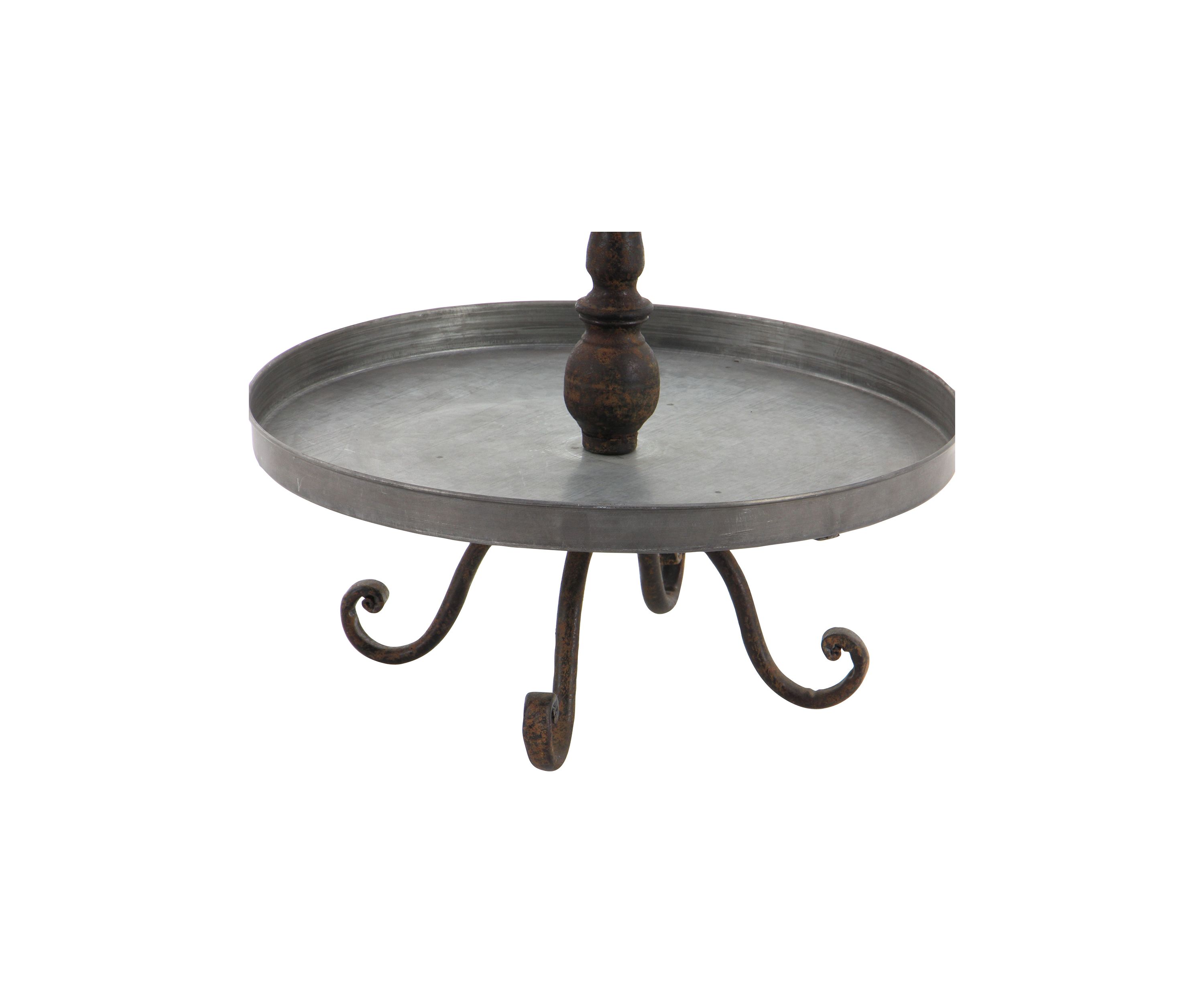 Farmhouse Metal Tiered Server