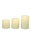 Wax Traditional Candle Holder  Set of 3