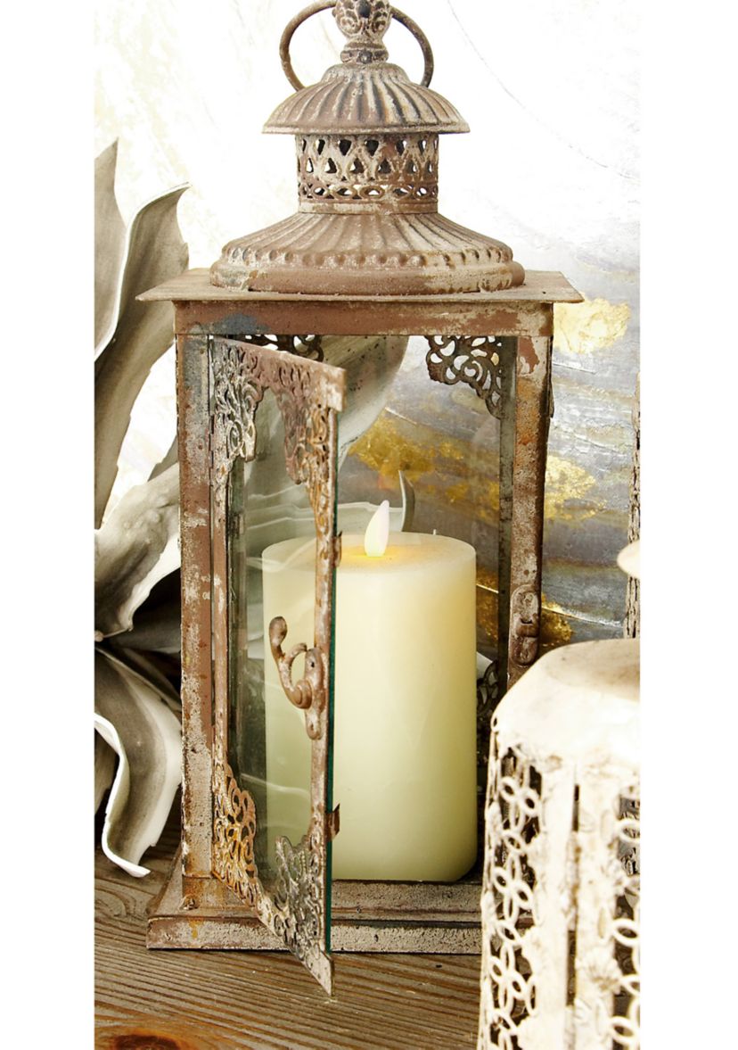 Traditional Wax Flameless Candle - Set of 3