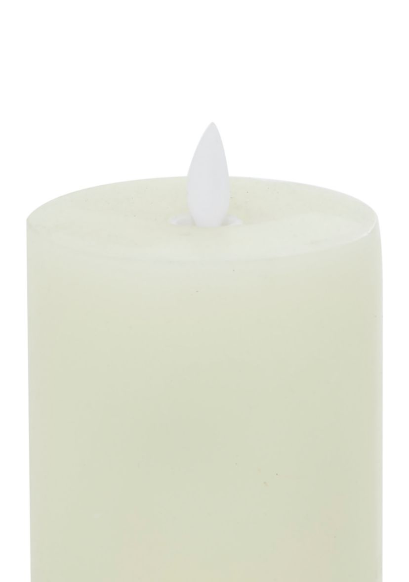 Traditional Wax Flameless Candle - Set of 3