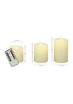 Wax Traditional Candle Holder  Set of 3