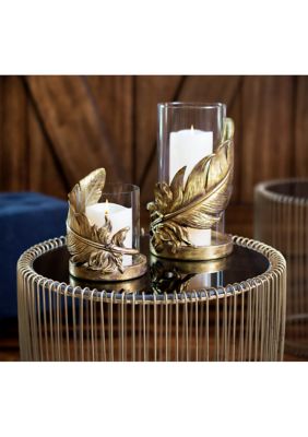 Traditional Glass Hurricane Lamp