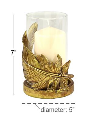 Traditional Glass Hurricane Lamp