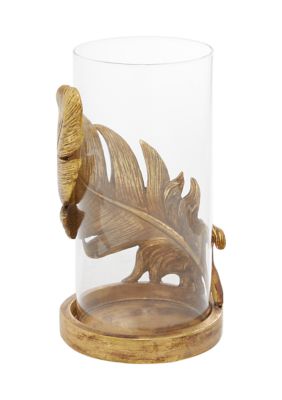 Traditional Glass Hurricane Lamp