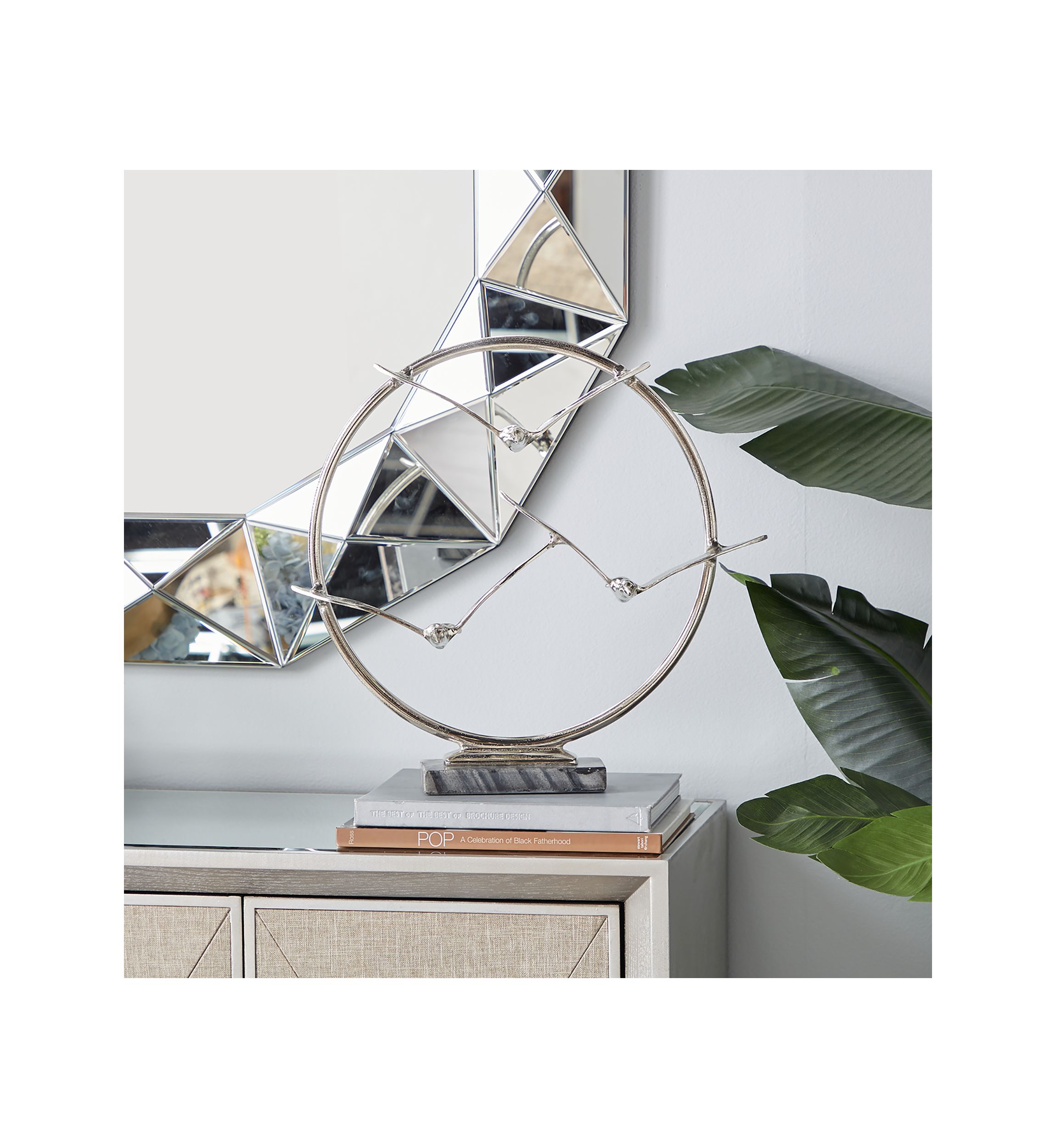 Glam Aluminum Metal Sculpture
