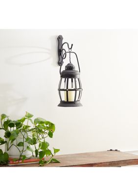 Rustic Metal Wall Sconce