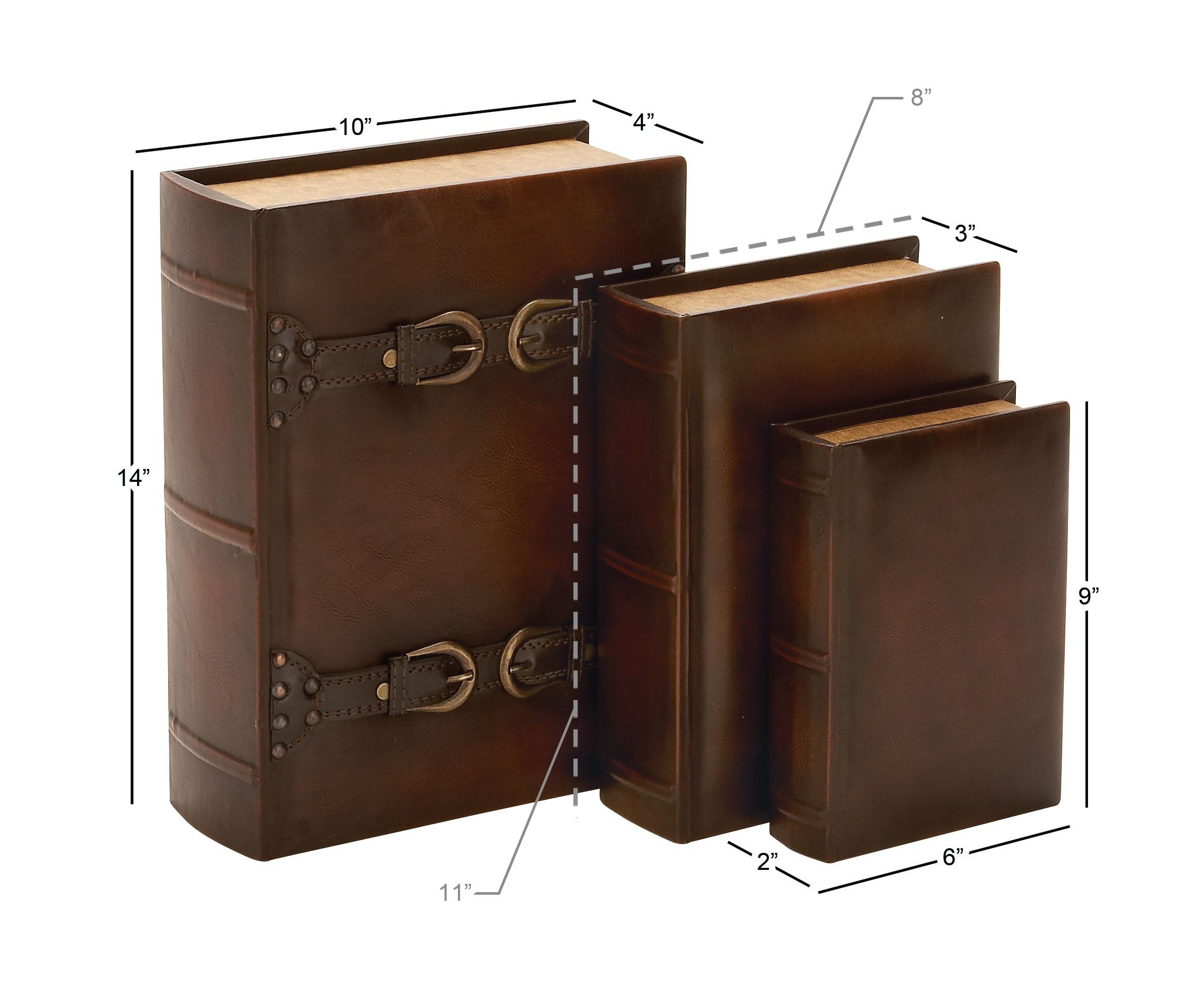 Traditional Wooden Box - Set of 3