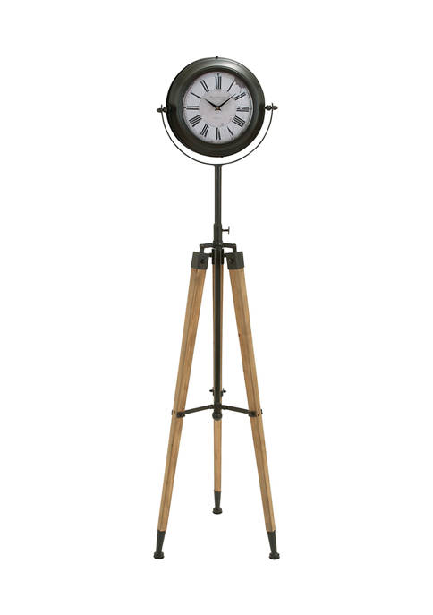 Monroe Lane Industrial Iron Clock