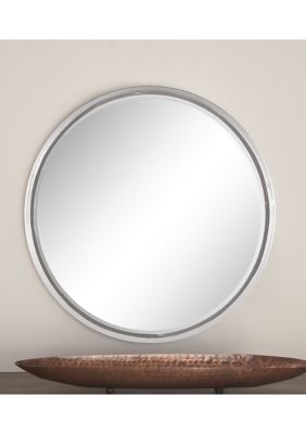 Contemporary Metal Wall Mirror