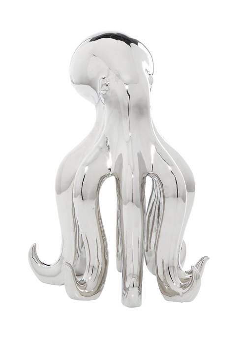 Monroe Lane Porcelain Glam Octopus Sculpture