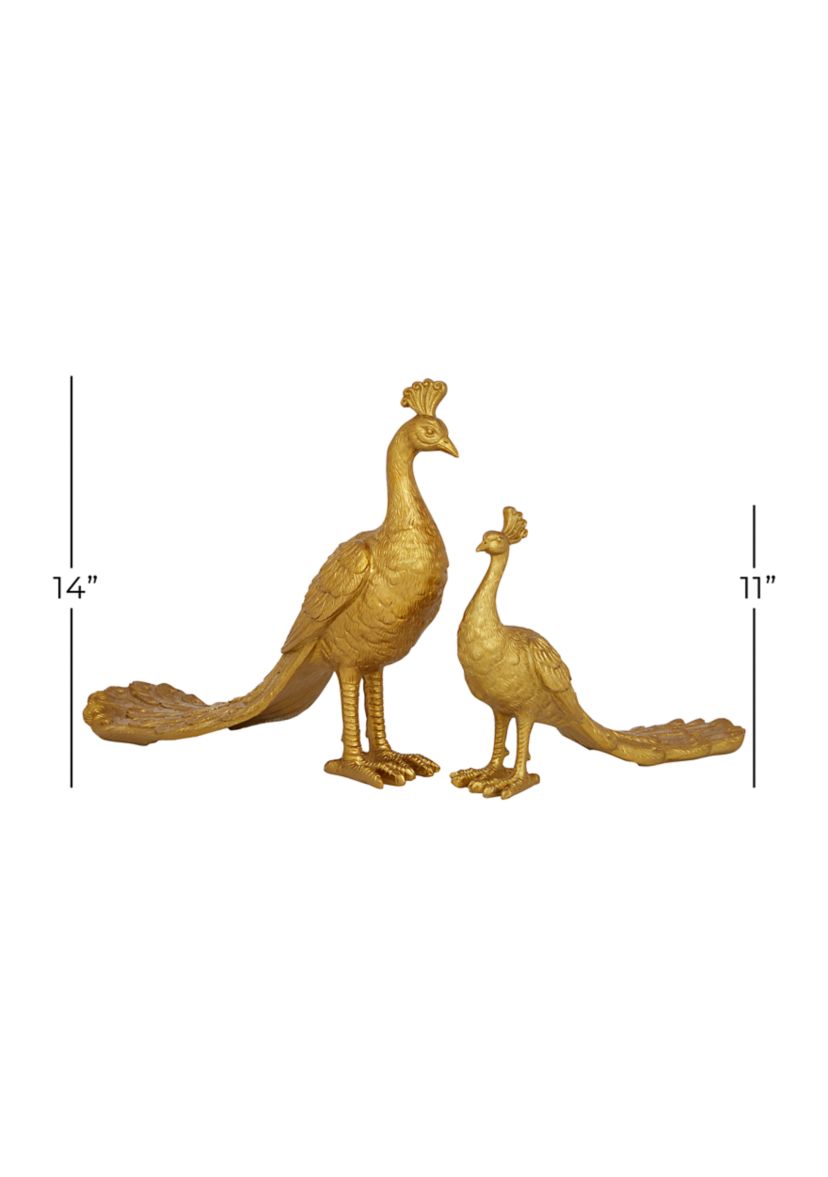 Farmhouse Polystone Sculpture - Set of 2