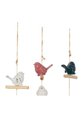 Coastal Ceramic Windchime - Set of 3