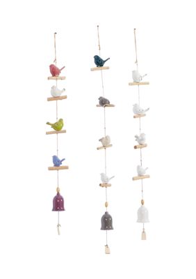 Coastal Ceramic Windchime - Set of 3