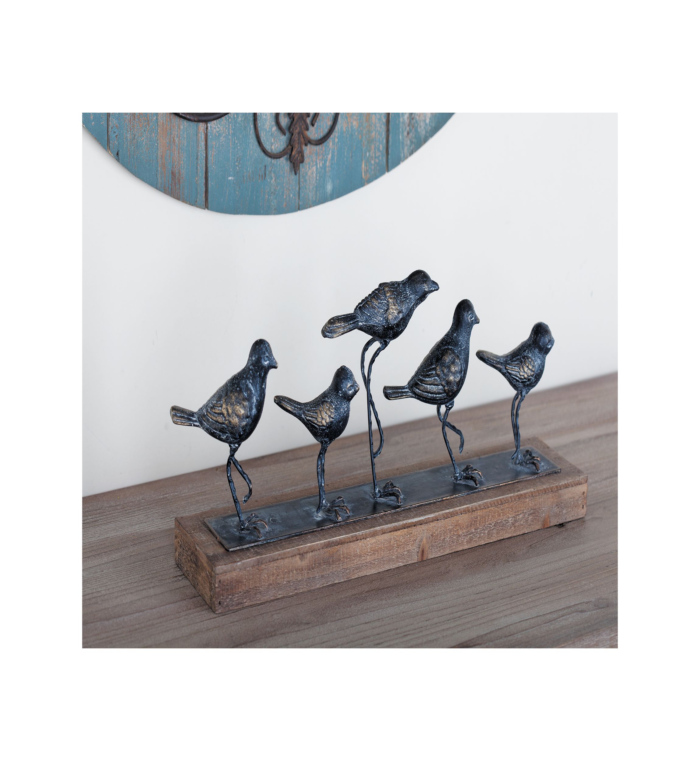 Farmhouse Metal Sculpture