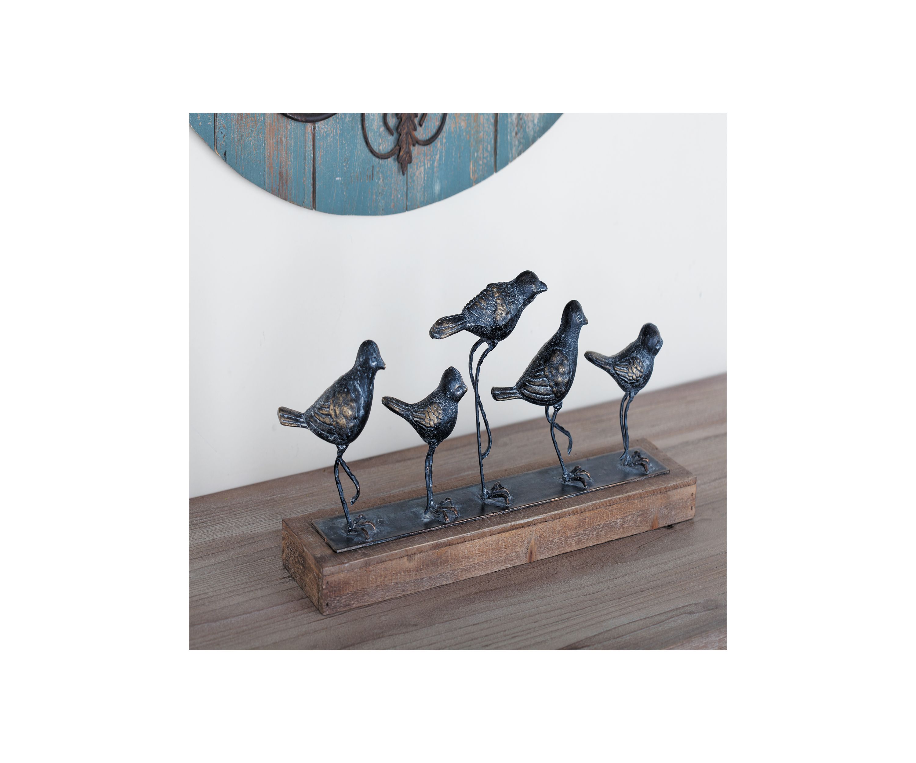 Farmhouse Metal Sculpture