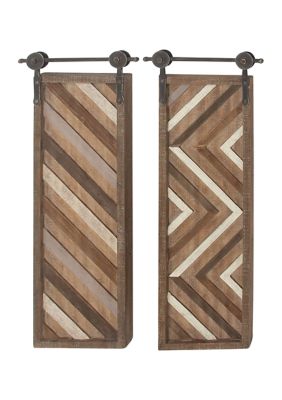 Farmhouse Wood Wall Decor - Set of 2