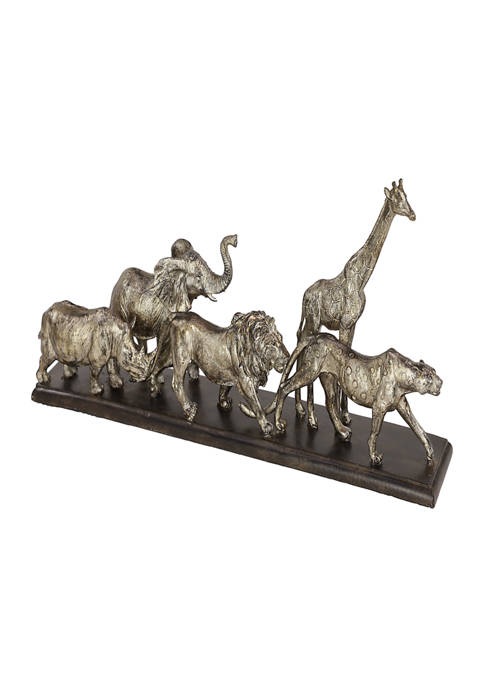 Resin Eclectic Sculpture - Safari Animal