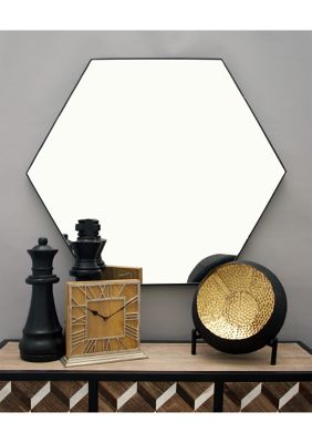 Contemporary Wood Wall Mirror