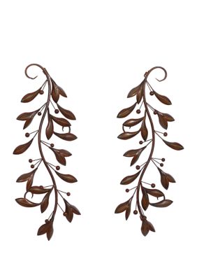 Traditional Metal Wall Decor - Set of 2