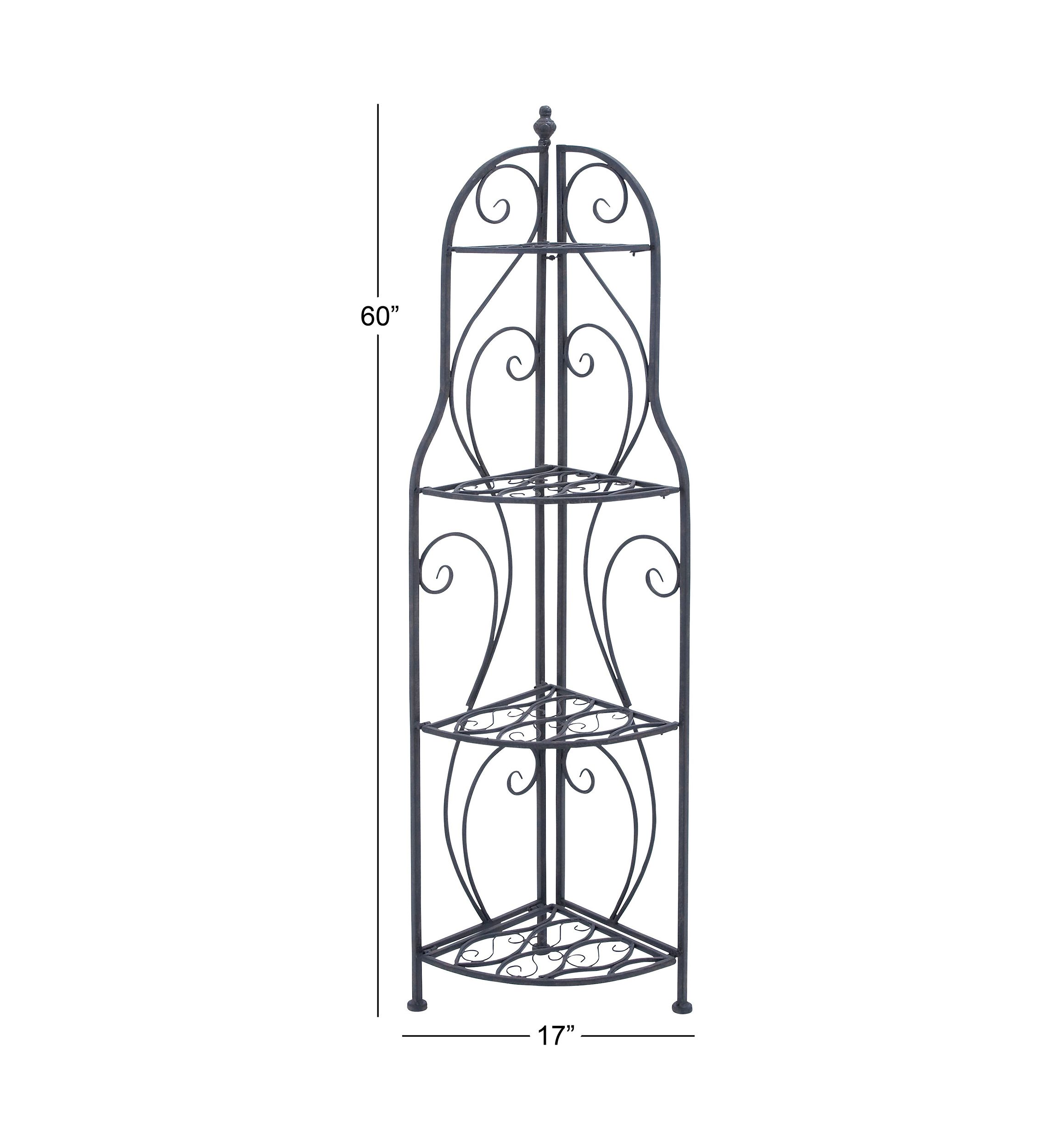 Traditional Metal Bakers Rack