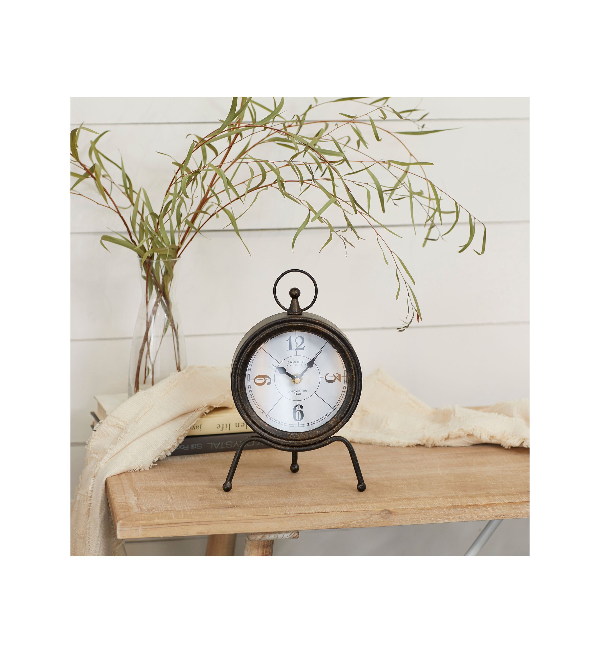 Contemporary Metal Clock