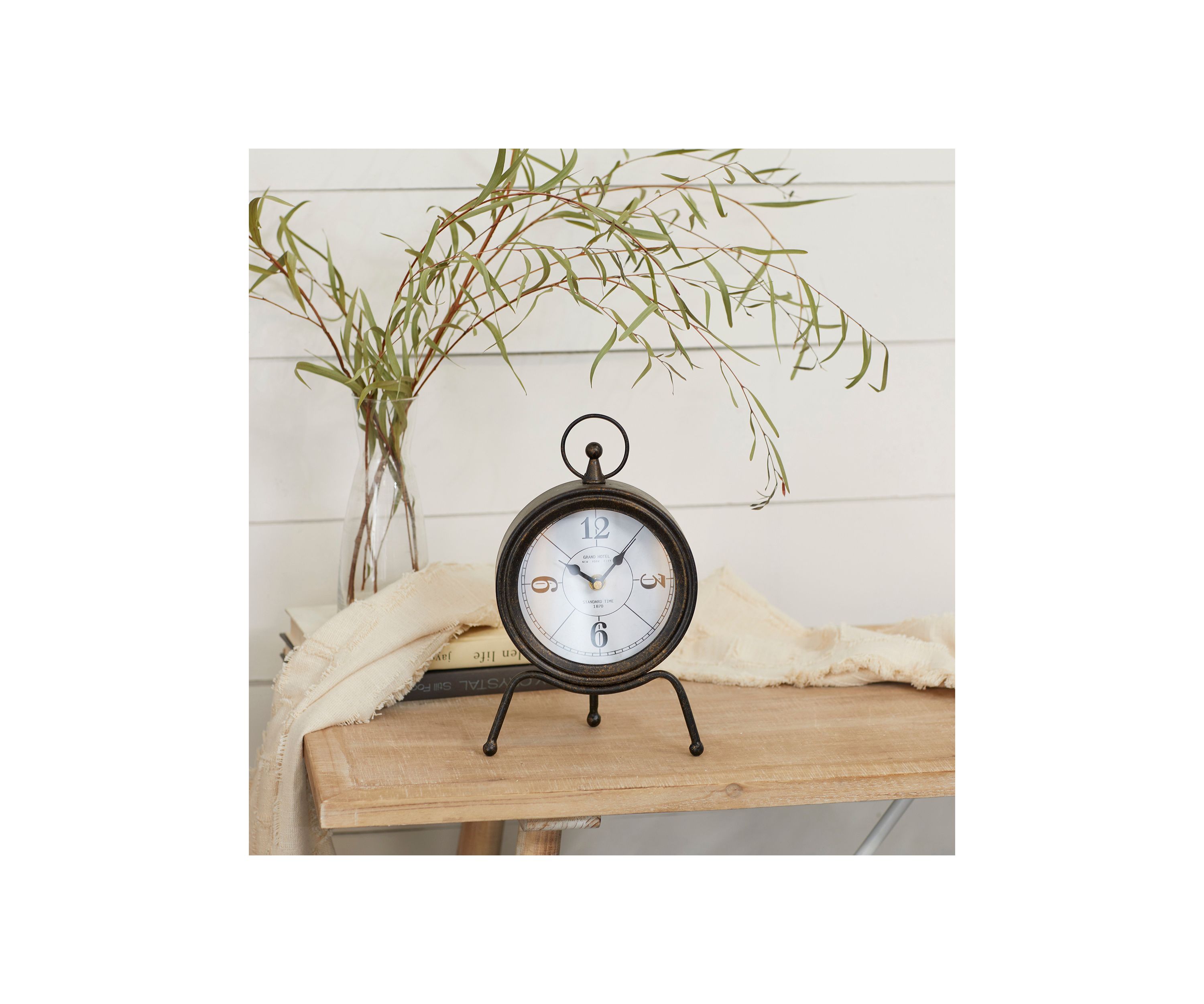 Contemporary Metal Clock