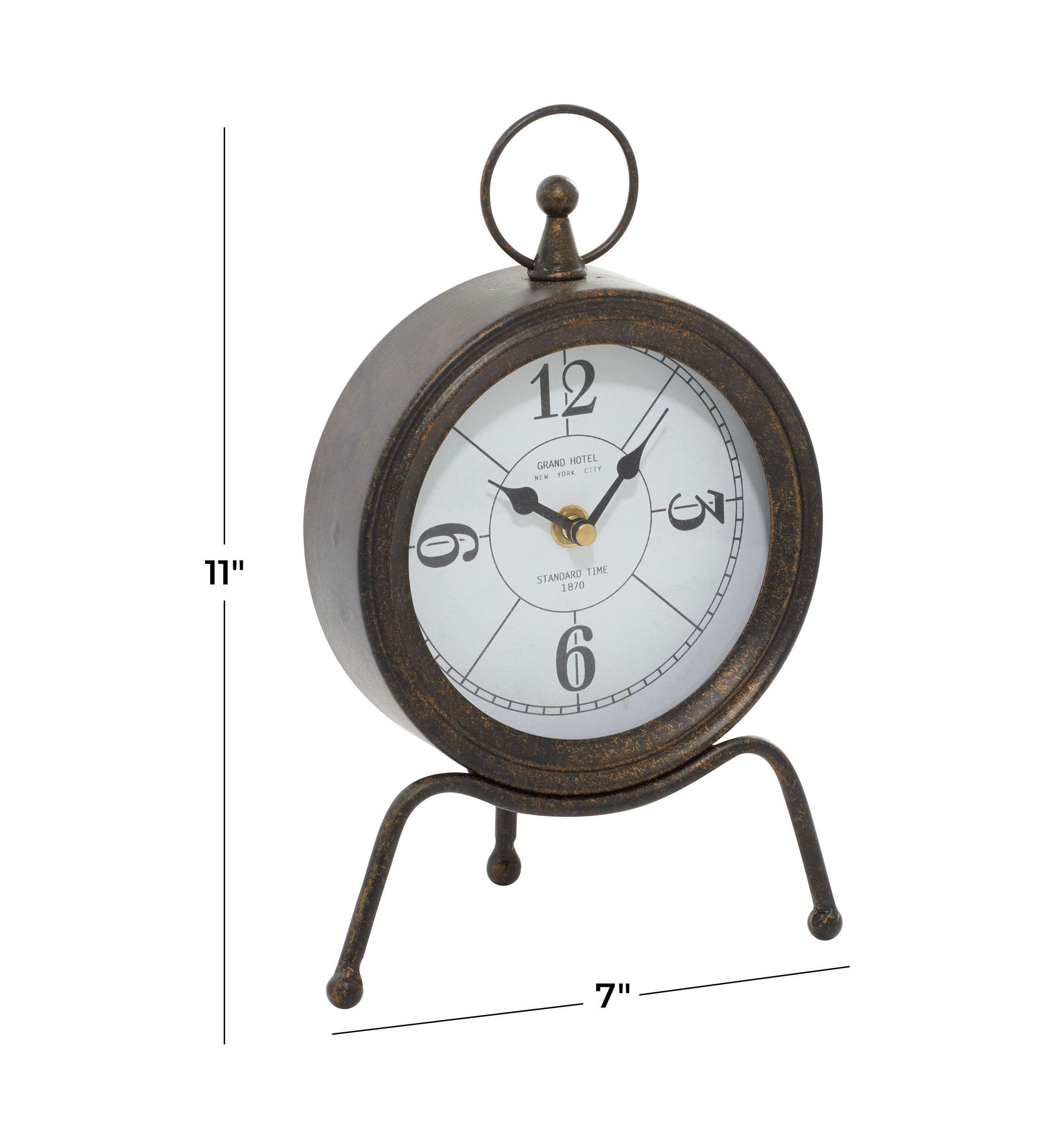 Contemporary Metal Clock
