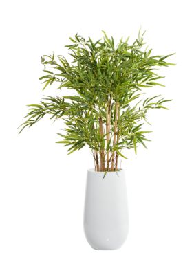 Contemporary Faux Foliage Artificial Tree