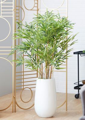 Contemporary Faux Foliage Artificial Tree