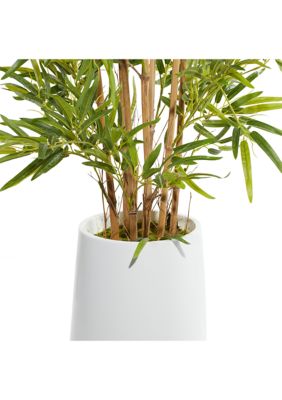 Contemporary Faux Foliage Artificial Tree