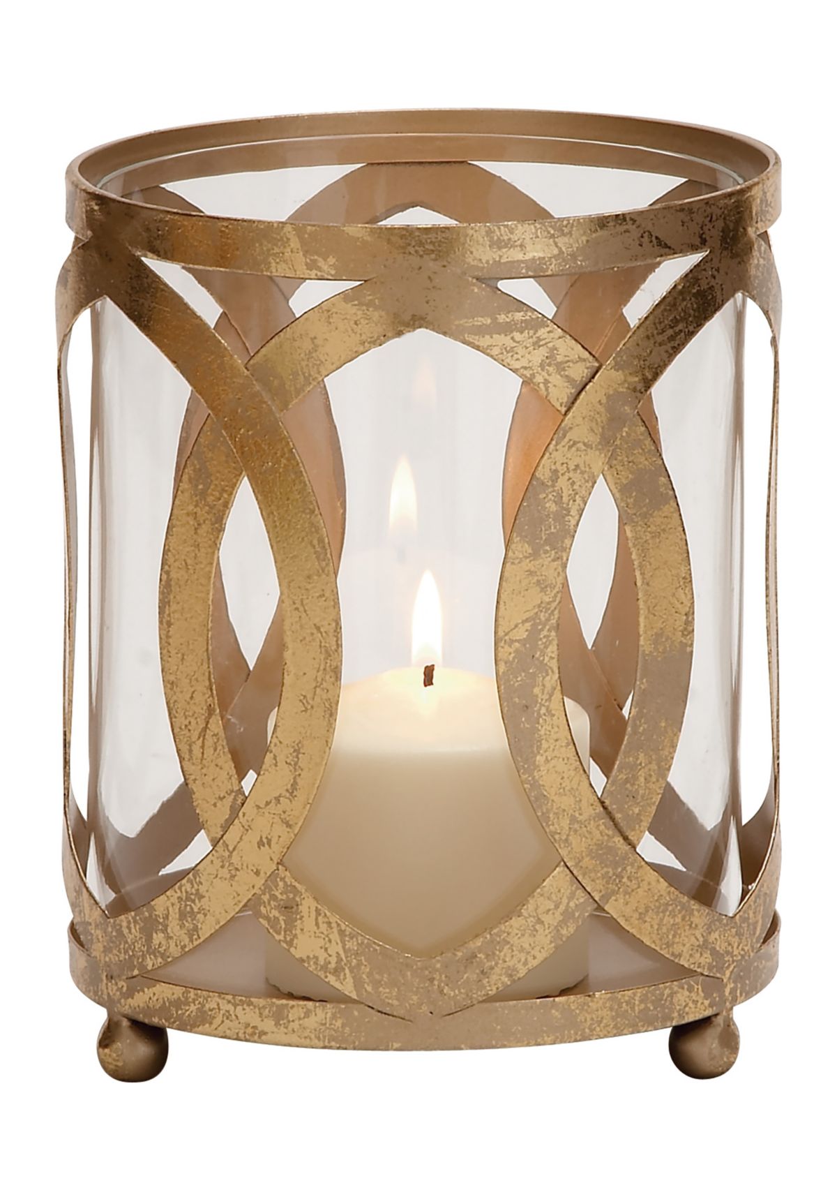Glam Metal Hurricane Lamp