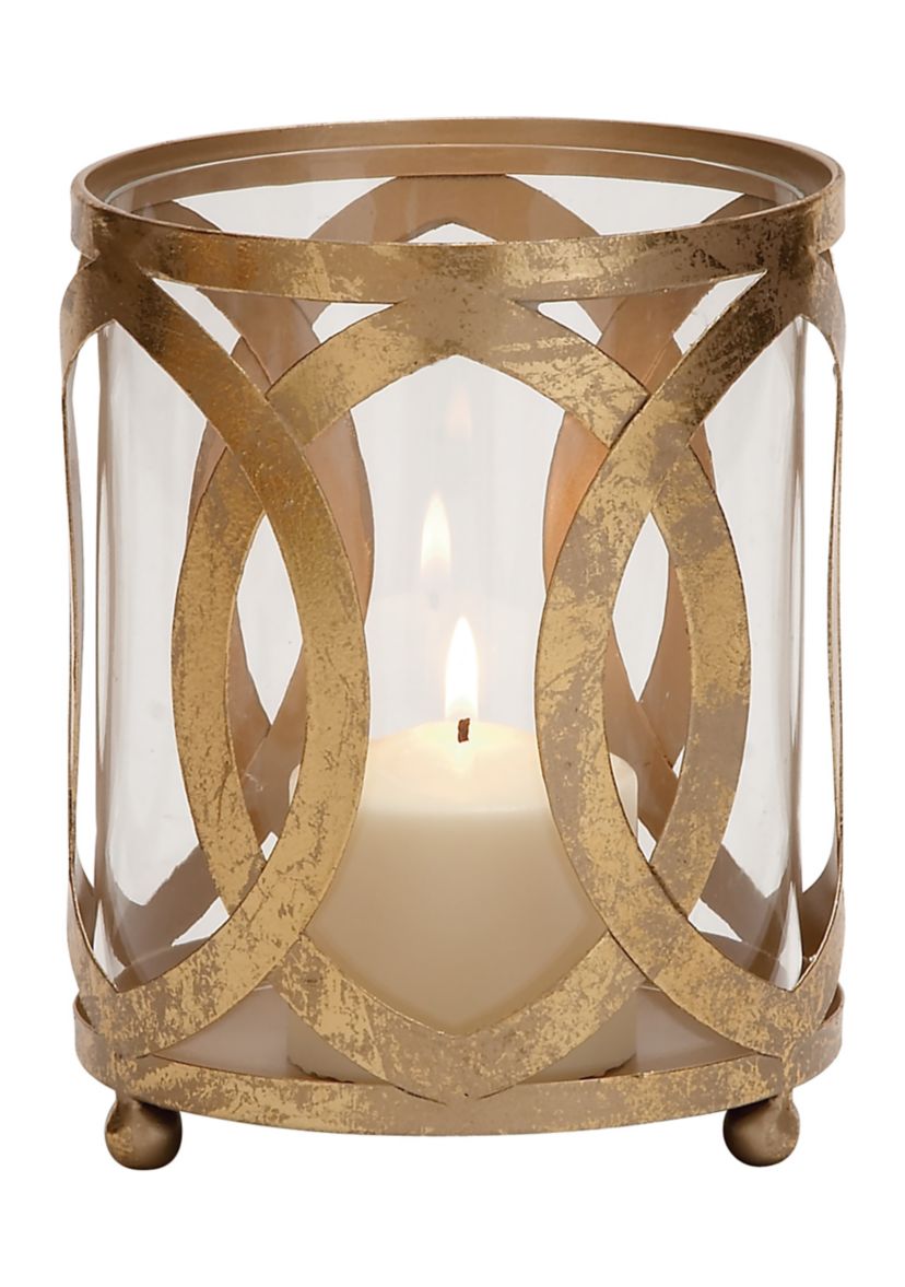 Glam Metal Hurricane Lamp