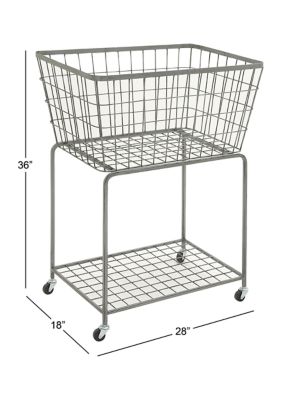 Industrial Metal Storage Cart