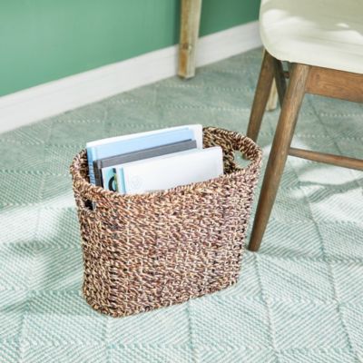 Coastal Seagrass Magazine Holder