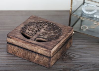 Farmhouse Wood Box - Set of 3