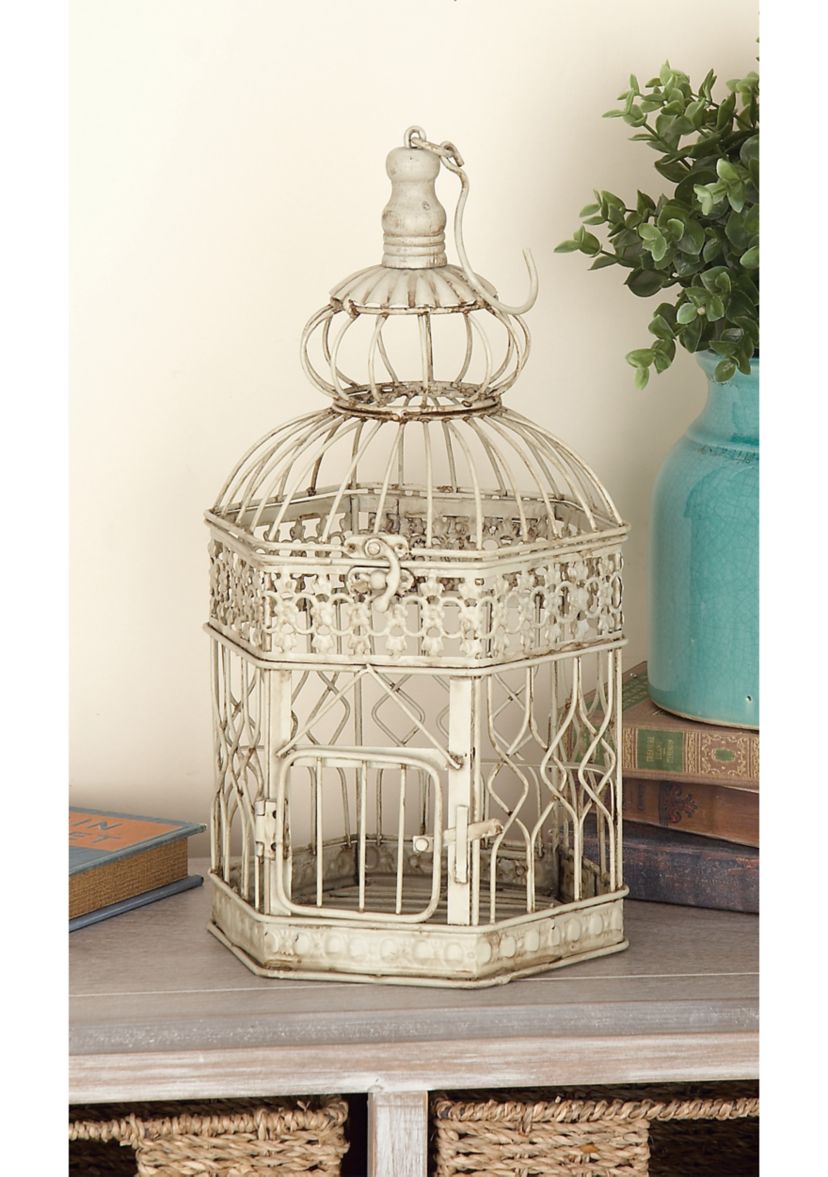 Vintage Metal Birdcage - Set of 2