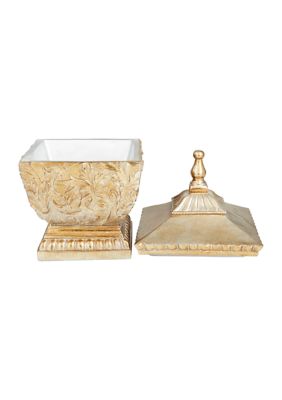 Traditional Polystone Decorative Jars