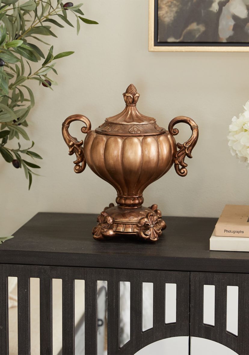 Traditional Polystone Decorative Jars