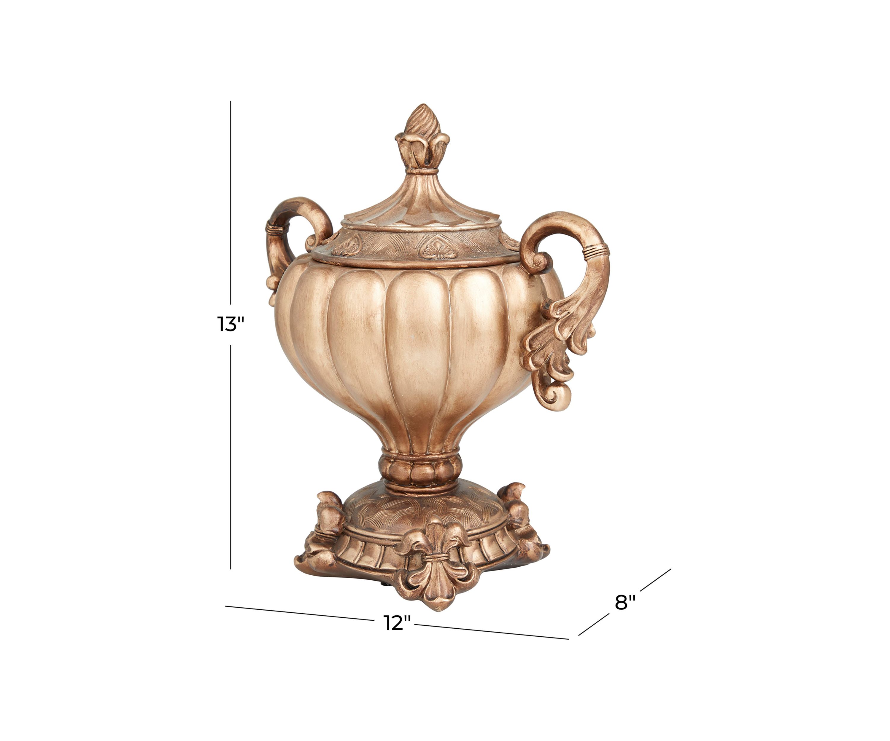 Traditional Polystone Decorative Jars