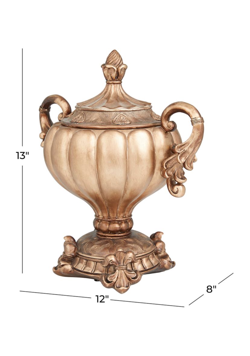 Traditional Polystone Decorative Jars